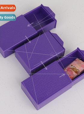 Magic Box Purple Maze Pull Box Drawer Empty Box Change Money