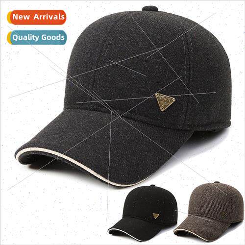 New hat men winter middle-aged men hat thickened warm ear pr