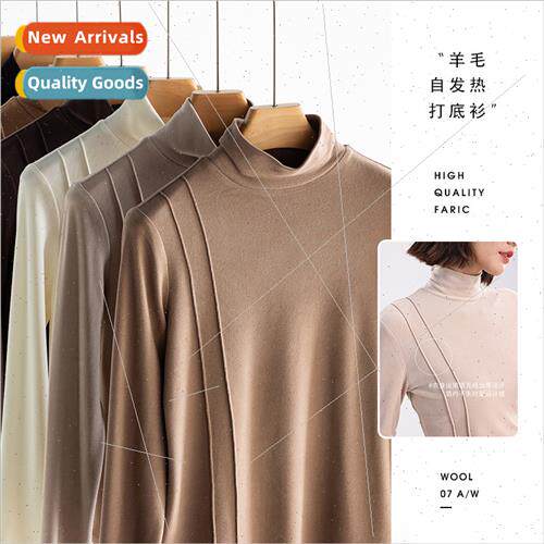 Autumn winter solid color wool warm heating double-sided abr