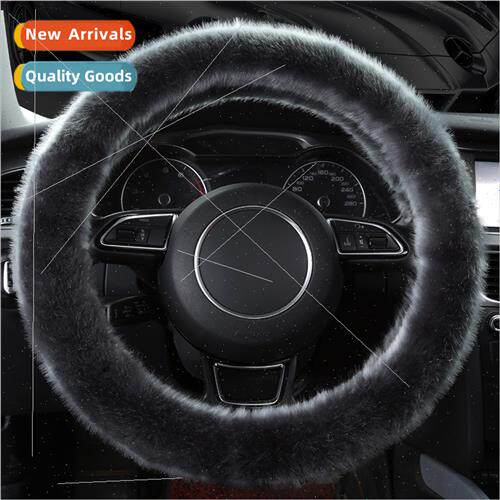 Automotive supplies car plush steering wheel cover men women