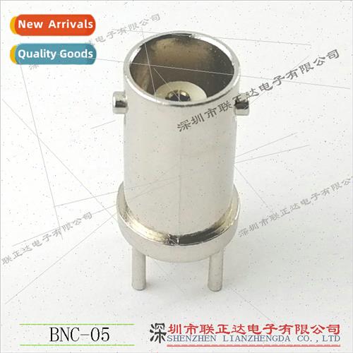 180 degree BNC female chassis connector Vertical plug BNC fe