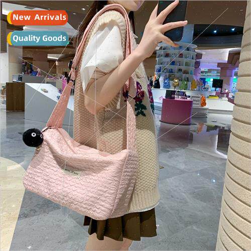 Nylon Women Bags Fashion Foreign Solid Color Dumpling Bag Sh