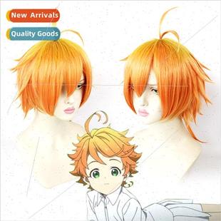 wig anime Emma cos fluf promised Norman Neverland