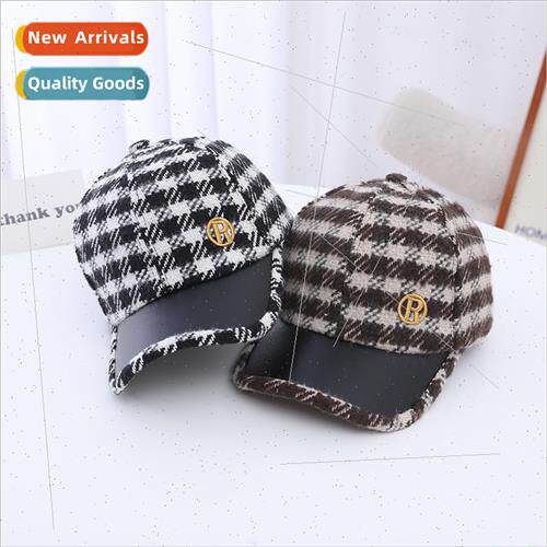 ght luxury small perfume children duck tongue cap new plaid