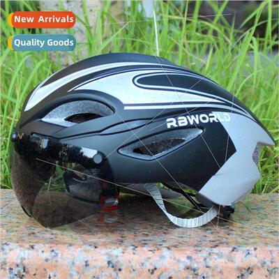 Pneumatic riding helmet men women mountain bike magnetic win
