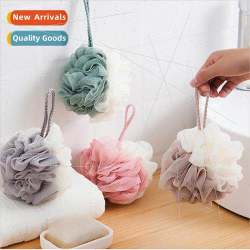 Home use two-color large bath ball bath flower bath ball bac