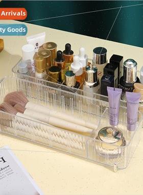 Transparent Cosmetic Organizer Desktop Dresser Storage Baske