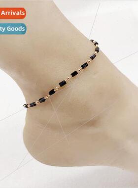 Europe fashion niche sand beaded beach footwear female hundr