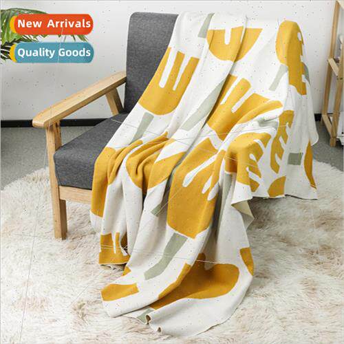New bohemian knted blanket office air-condioning nap blanket
