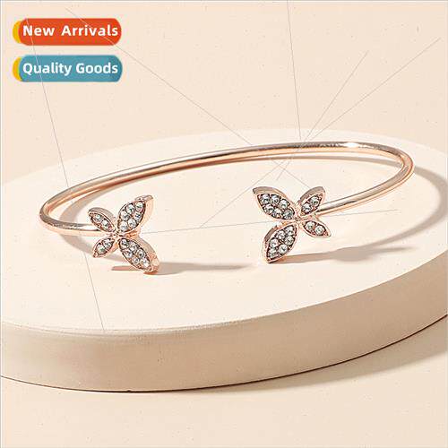 Fashion retro opening adjustable bracelet Korea metal rhines