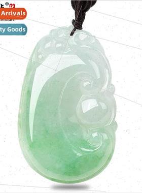 A  ice glutinous seed watery Yang bottom light green Fu Gua