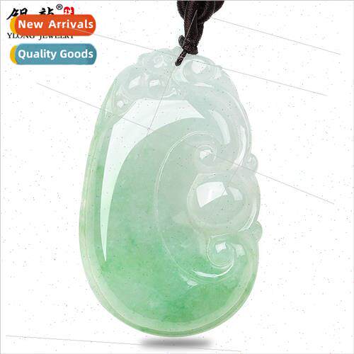 A  ice glutinous seed watery Yang bottom light green Fu Gua