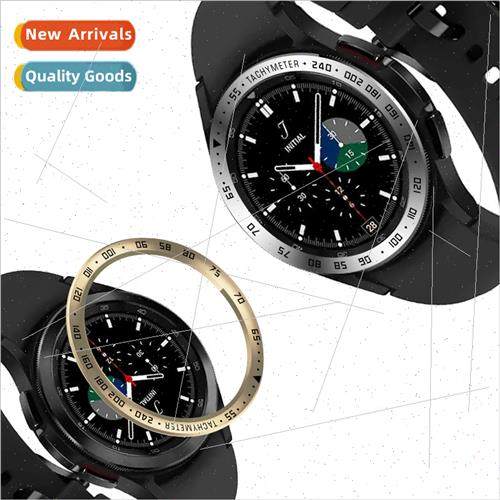 适用 samsung galaxy watch4 classic bezel scale ring metal pr