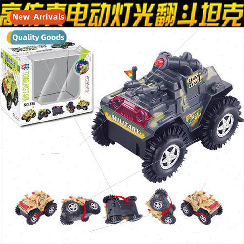 Children Tank Dumper Rush Stunts Electric Tank Electric Dump