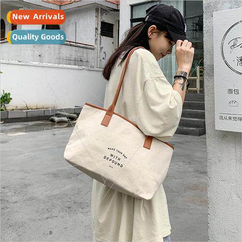 Canvas sub mother large bag female 2022 new Korean Tote larg