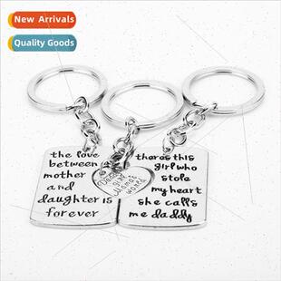 daddy mother daughter love heart patchwork mom and dad daugh