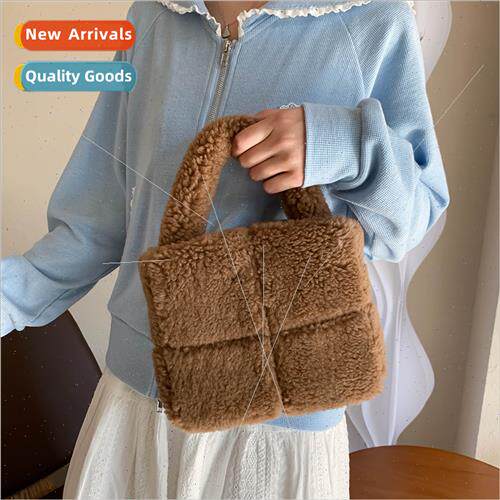 Plush fur bag new tide fashion simple fall winter niche fur
