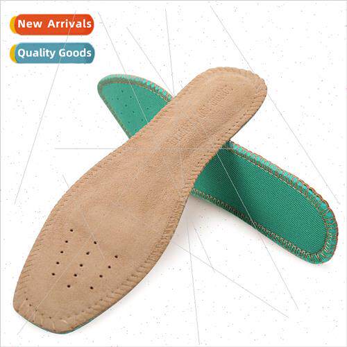 Sports sheepskin insoles hand-stched high heels insoles wome