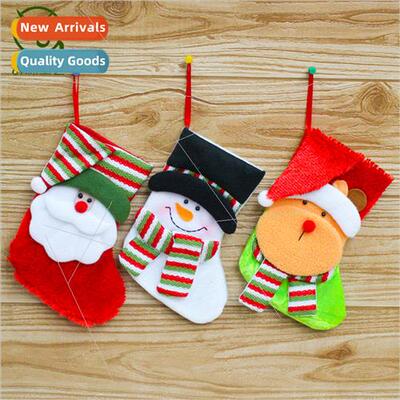 Christmas Hangings Santa Claus Socks  Bags Candy Bags Christ