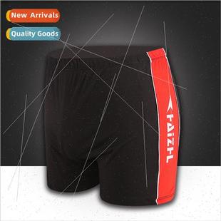 Trunks Swimsus Fatten Mens Flat Swim Colorblocking