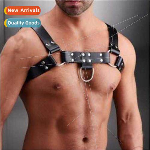 Fashion men back belt tide men shoulder belt chest belt belt