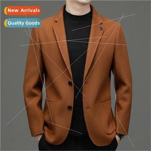 men thick Double father cashmere young installe faced