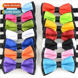 bow tie Baby Children small blocking candy color