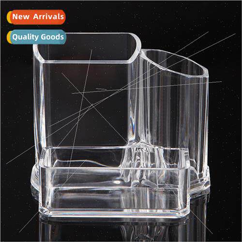 acrylic cosmetic organizer shelf transparent dresser desktop