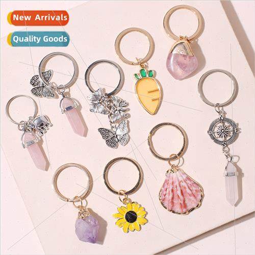 new keychain shell decorative backpack pendant diy cute grou