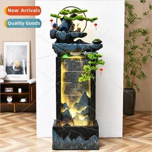 Wigwam fountain water light luxury indoor living room attrac