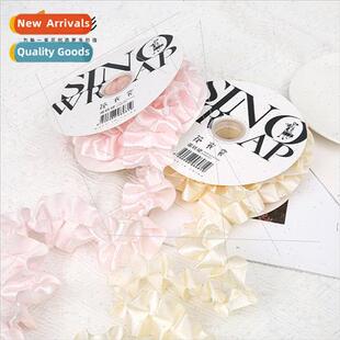 Cake skirt material ruffles lace wave ribbon flower bouquet