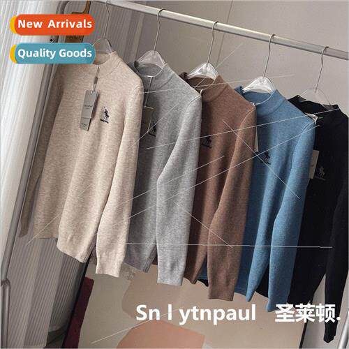 Saint Leighton Paul five-colour one-piece fleece sweater men