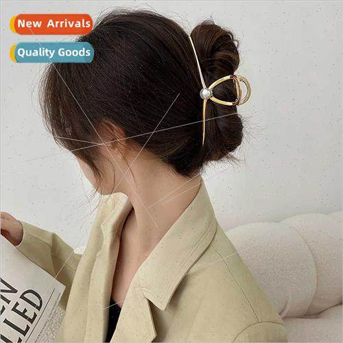 pearl metal hair clips new hair volume more plate hair grab