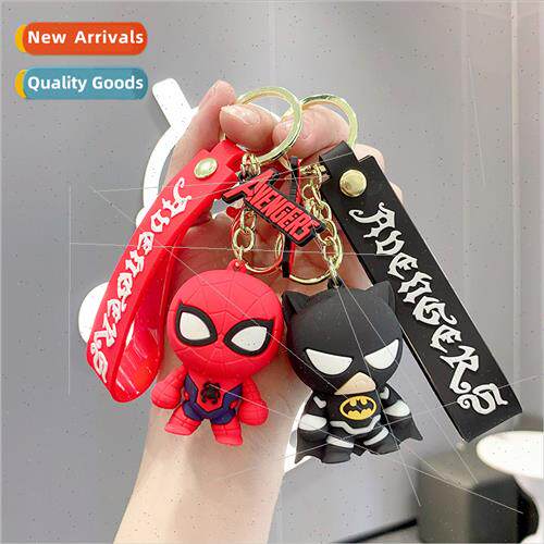 Spider-Man Batman key chain cute doll cartoon car key pendan