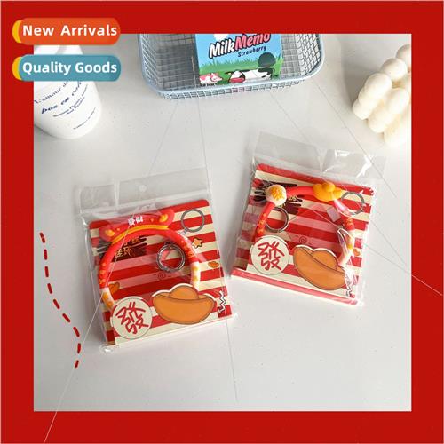 Yuanbao Fa Cai bracelet lanyard cell phone case wrist ring b