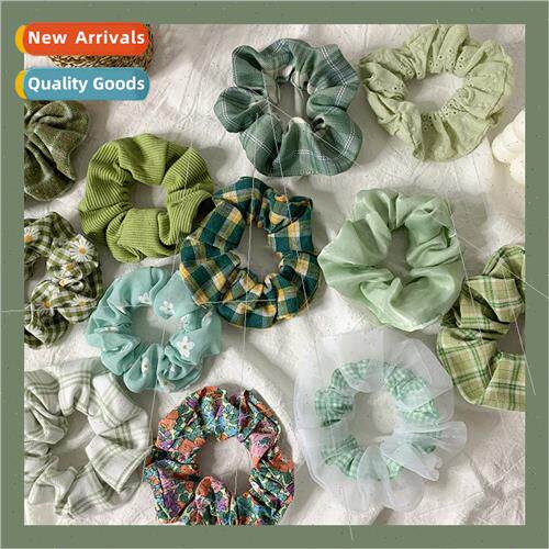 Green less intestinal ring French hair circle Korea trinkets