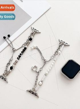 适用apple love onyx pendant metal watch bapple watch8/SE/7/6