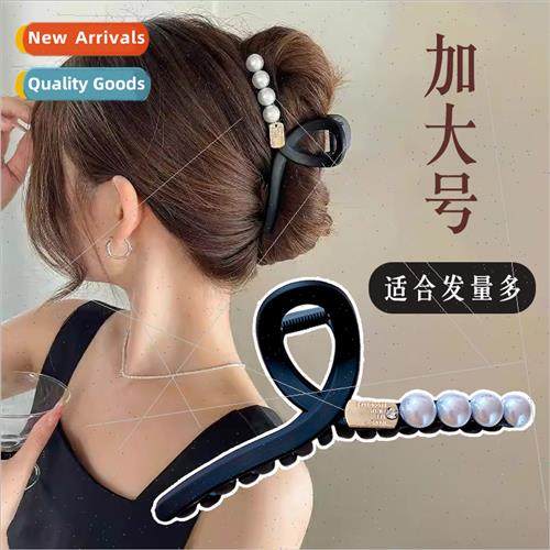 new Pearl Large Clip mple Premium Feeling Hair Clips Female