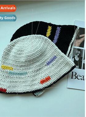 che Designer Brands ~ HKn Cute Color Blocking Kn Fisherman B