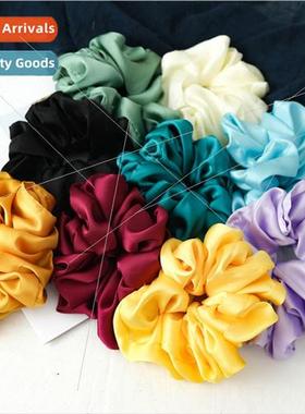 Europe simple simulation silk fabric oversized intestinal ri