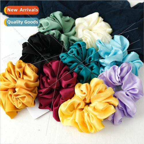 Europe simple simulation silk fabric oversized intestinal ri