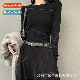belt lerary temperament Pin women fashion sen buckle