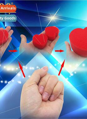 Sponge heart Heart to heart one big four small hand feel goo