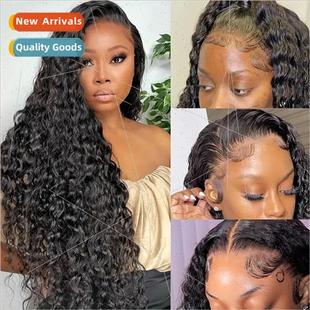 Europe Fashion Front Lace Small Curly Wigs African Natural F