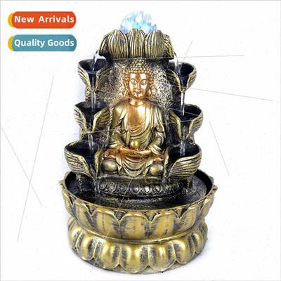 Buddha statue resin craft creative  water feature Chinese fl