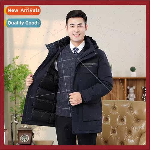High- 90% goose down middle-aged elderly down jacket winter