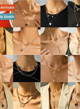 Fashion mple Summer Beach Hundred Natural Multi-layer Stacki