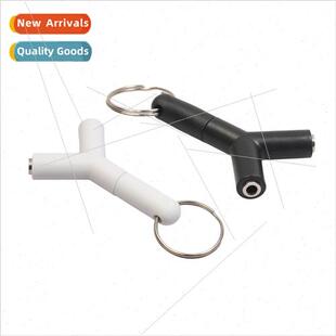 3.5mm Couple Headphones One In Two Audio Adapter Headphone C