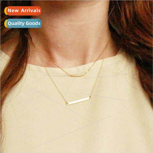 Europe fashion layered geometric accessories women simple me