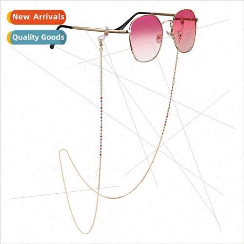 Korea fashion simple metal gold-plated rainbow color drip oi